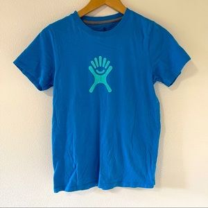 Hydro Flask Turquoise Short Sleeve Graphic Tee-S